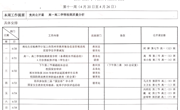 2019-2020学年第二学期第四周工作安排