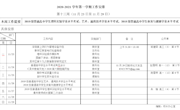 2020—2021学年第一学期第十三周工作安排