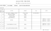 2020—2021学年第一学期第十四周工作安排
