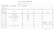 2020—2021学年第二学期第十周工作安排