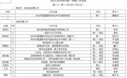 2023-2024学年第一学期第二十一周工作安排