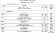 2024-2025学年第一学期第十四周工作安排